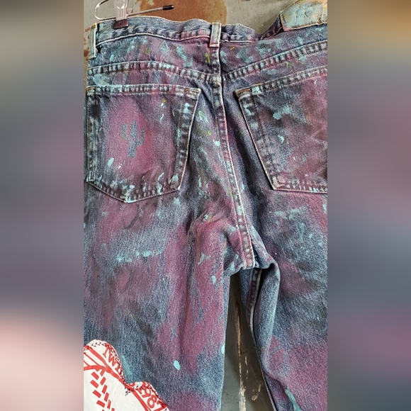 Magnolia Pearl style Jeans Handcrafted one of a kind Jeans - Picture 11 of 12